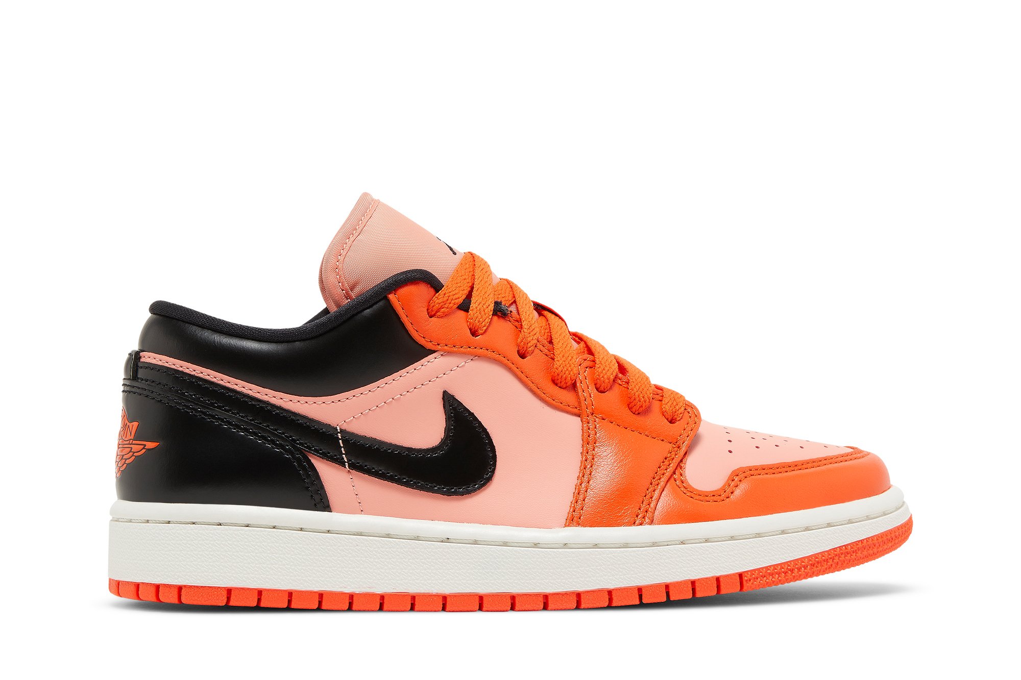 Wmns Air Jordan 1 Low Se Rush Orange Noir Suisse