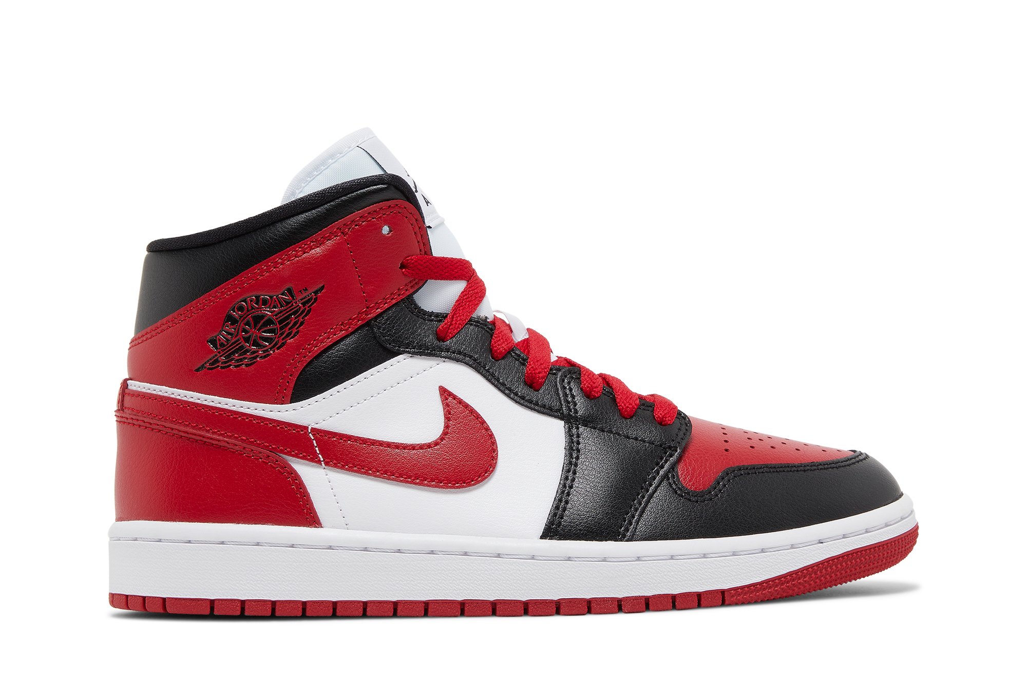Wmns Air Jordan 1 Mid Alter Bred Toe Suisse
