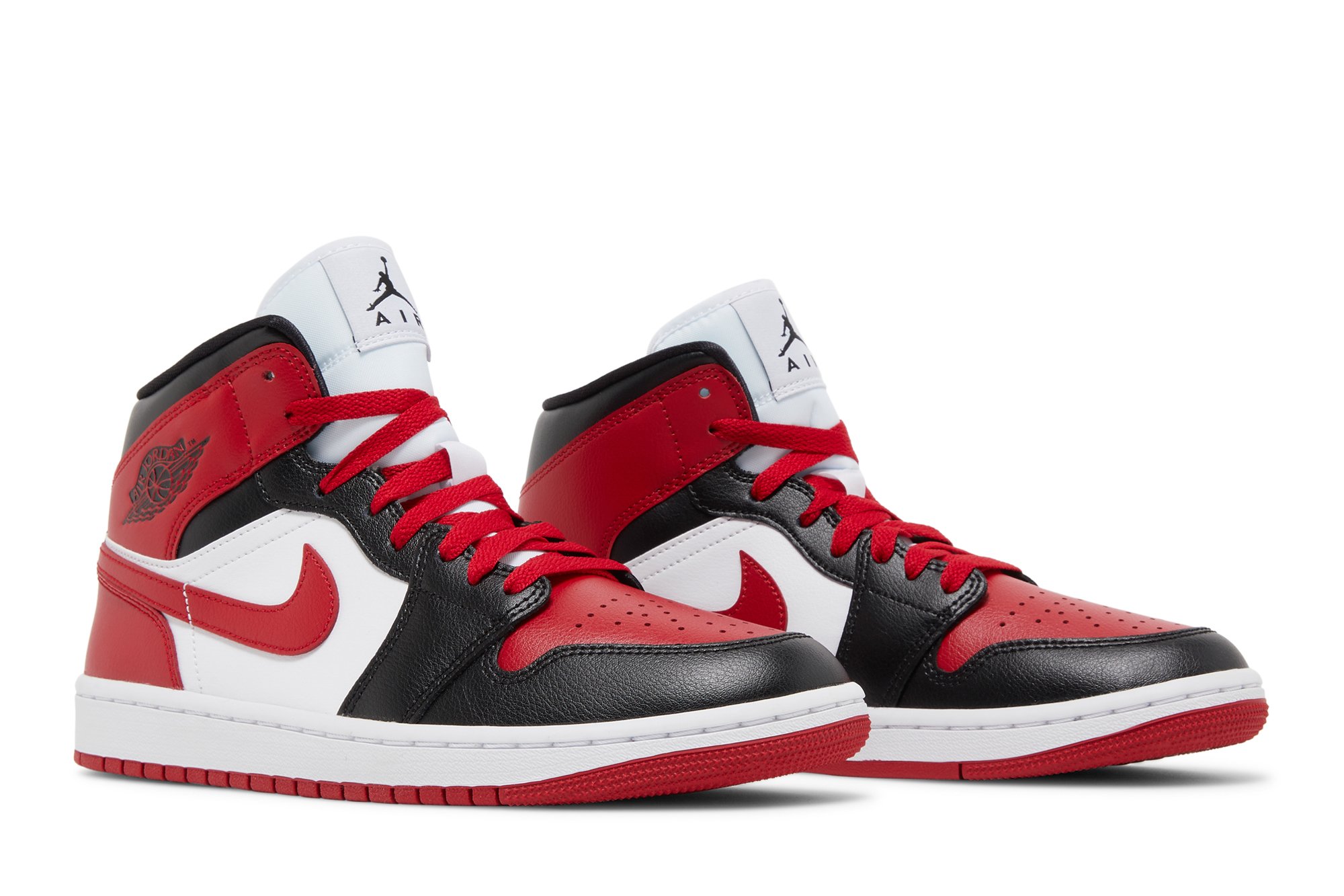 Wmns Air Jordan 1 Mid Alter Bred Toe Suisse