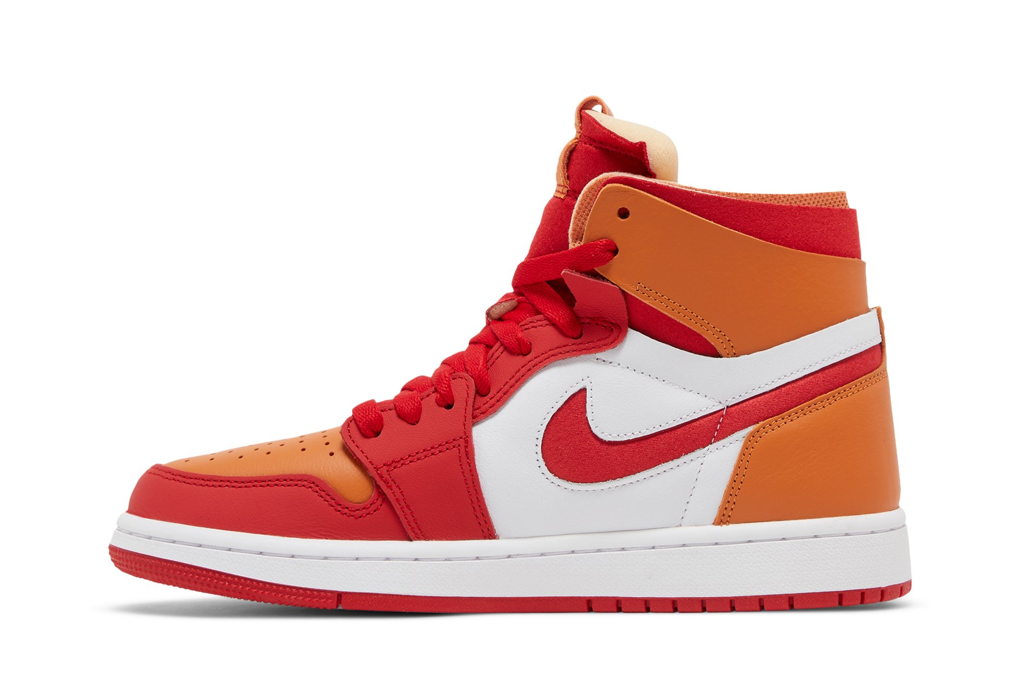 Wmns Air Jordan 1 Zoom Air Comfort Fire Red Hot Curry Suisse
