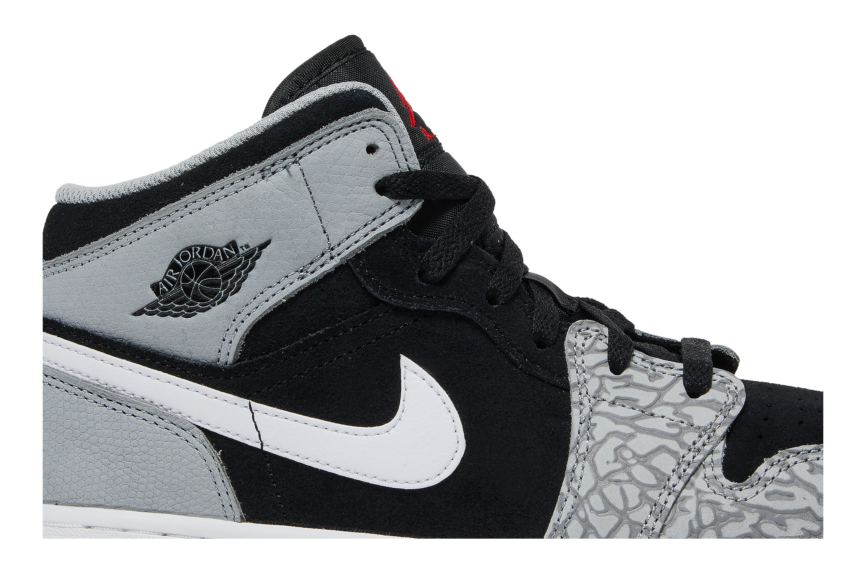 Air Jordan 1 Mid Se Gs Elephant Toe Suisse