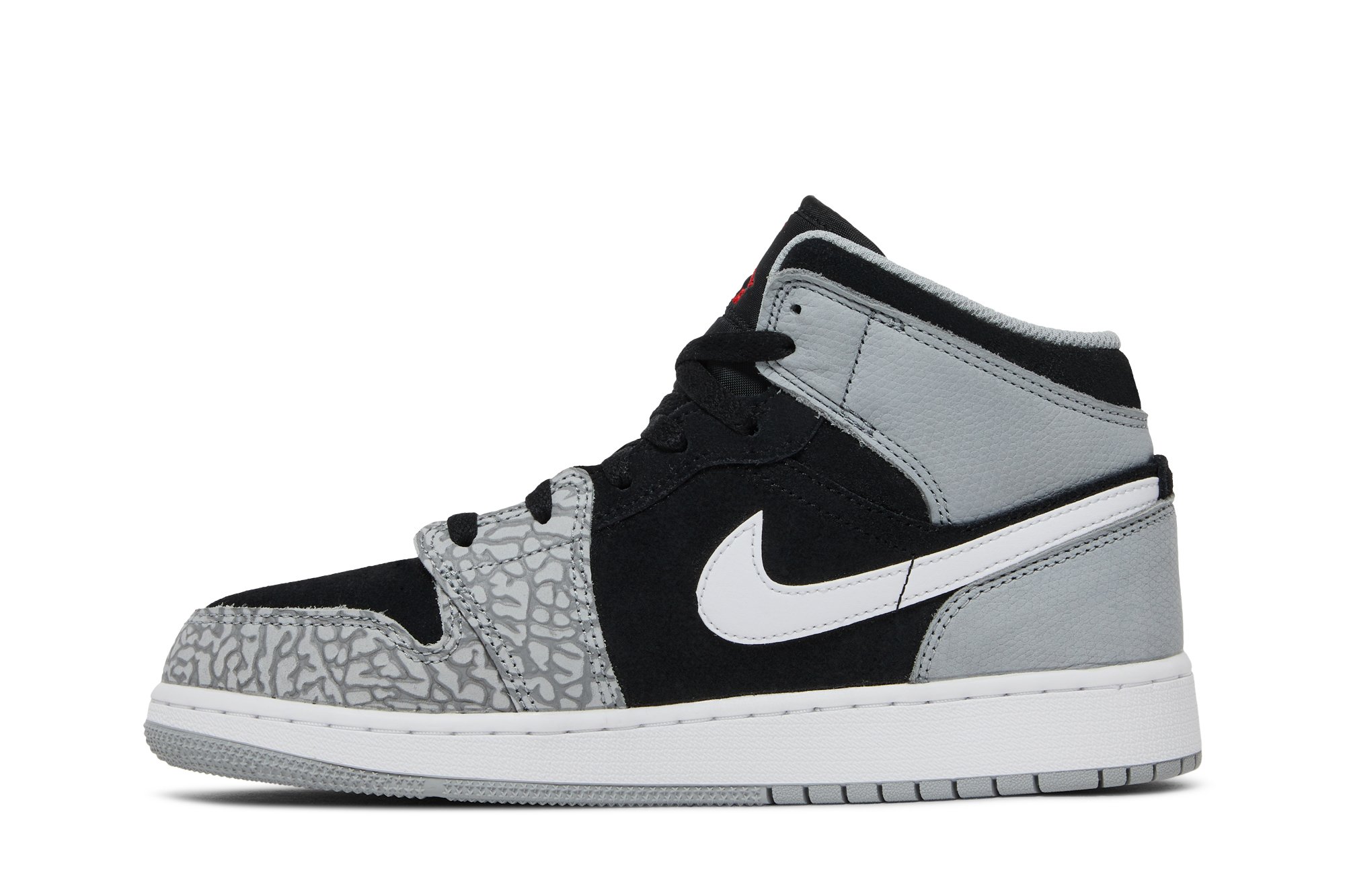 Air Jordan 1 Mid Se Gs Elephant Toe Suisse