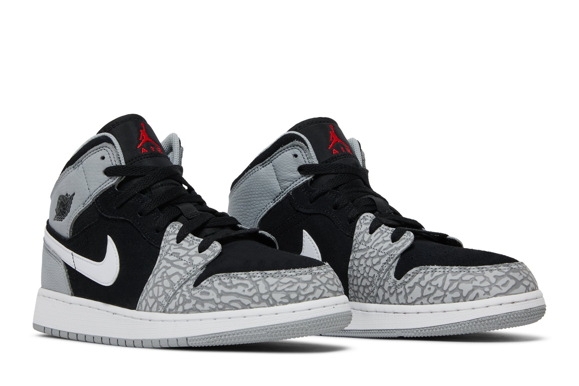 Air Jordan 1 Mid Se Gs Elephant Toe Suisse