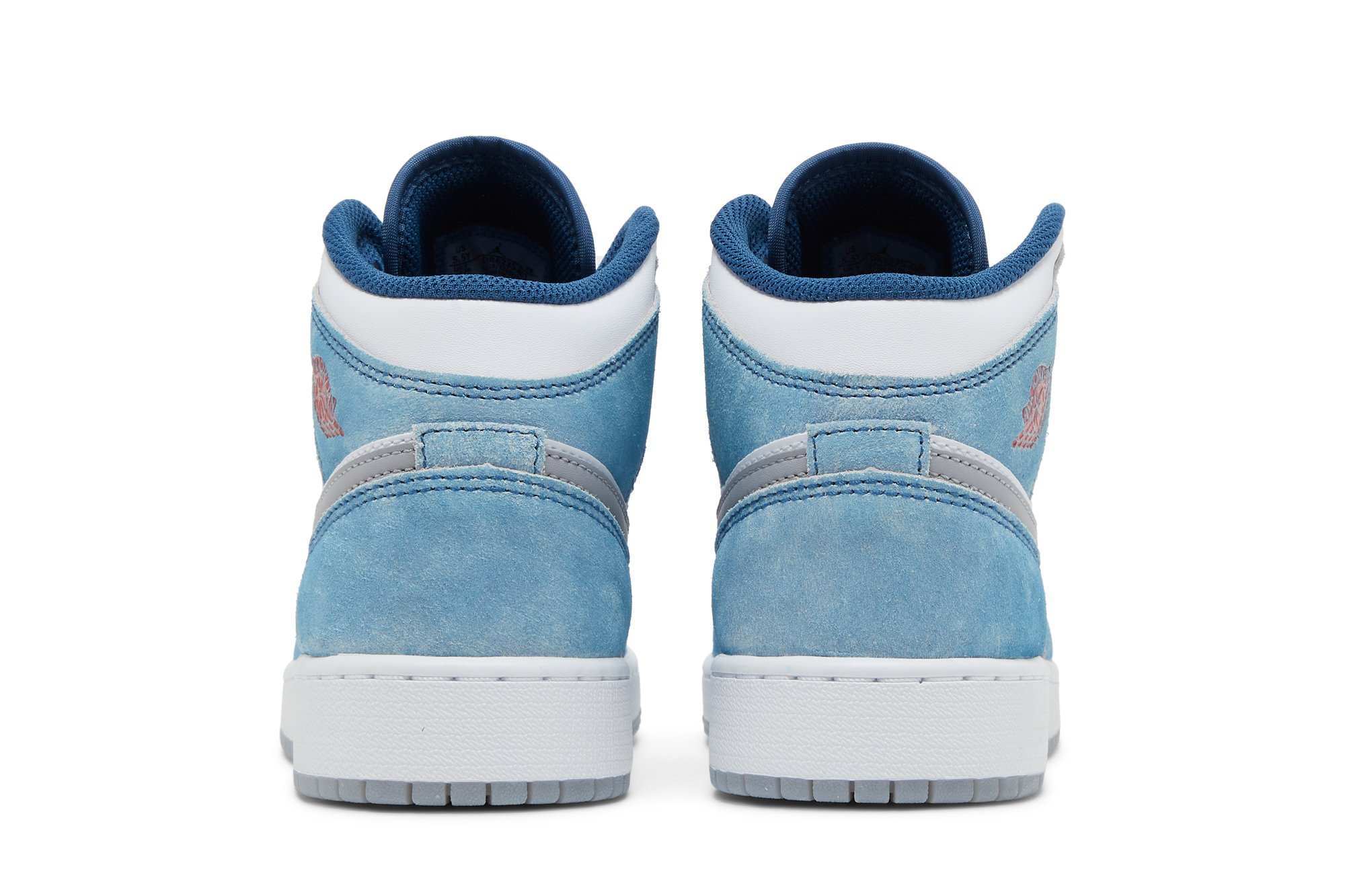 Air Jordan 1 Mid Se Gs Français Bleu Suisse