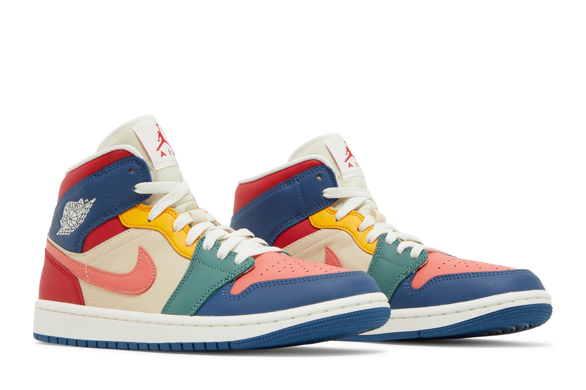 Wmns Air Jordan 1 Mid Se Multicolore Suisse