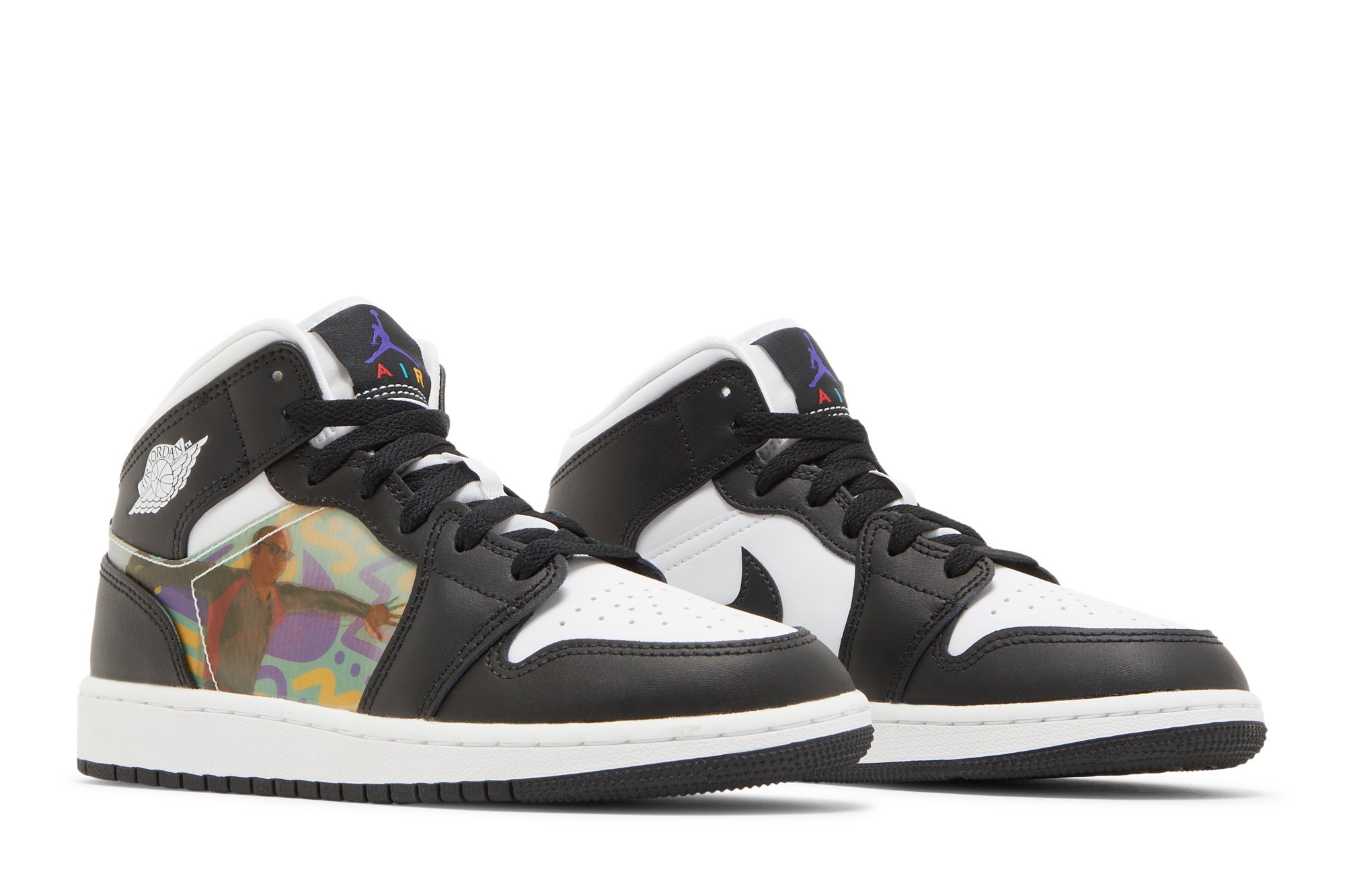Air Jordan 1 Mid Gs Hologram Suisse