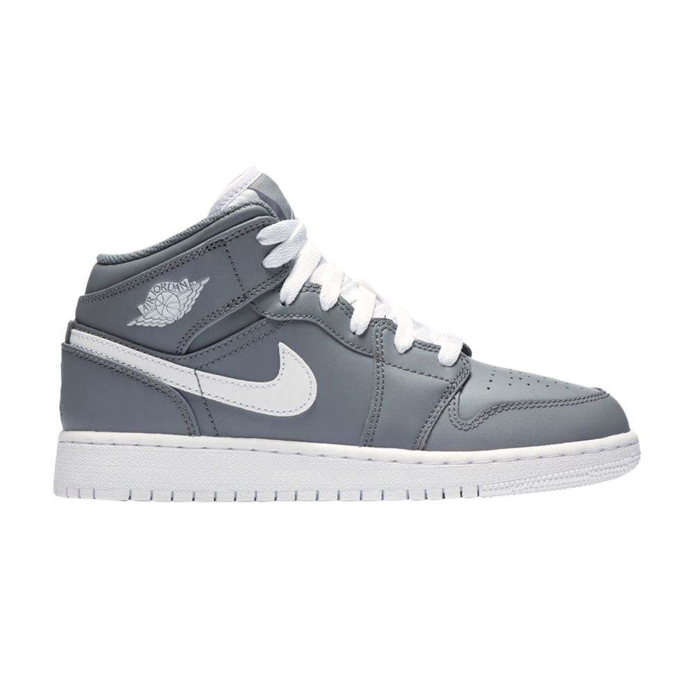 Air Jordan 1 Mid Bg Cool Gris Suisse