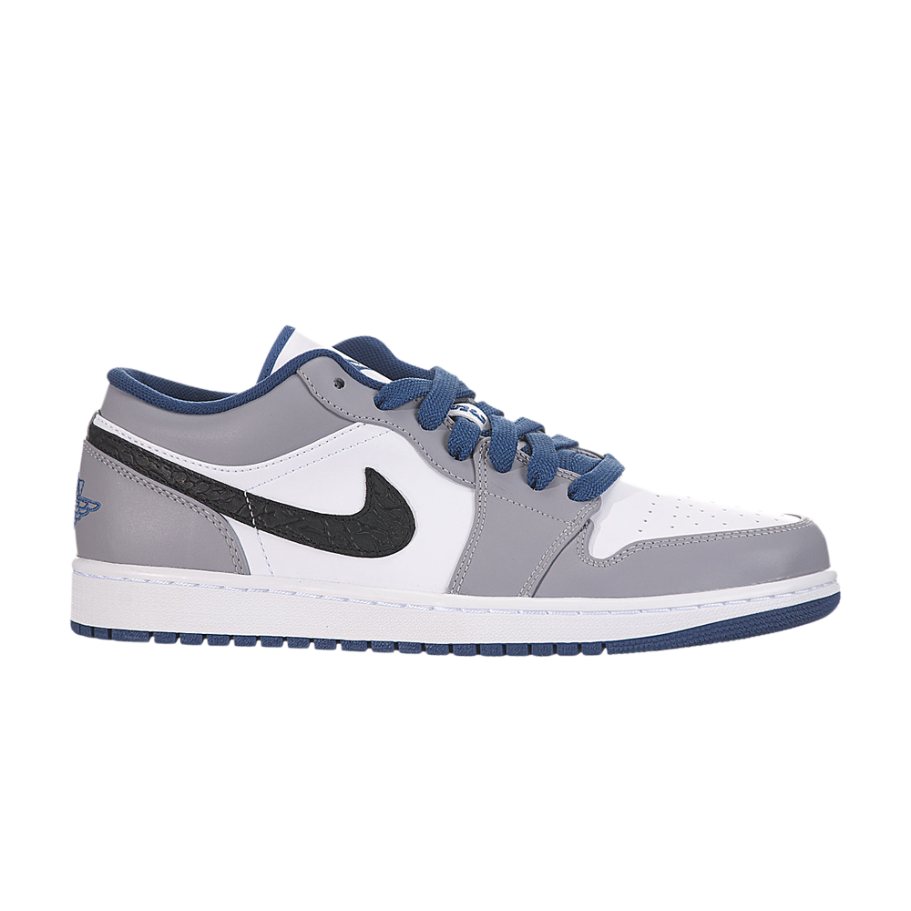 Air Jordan 1 Low True Blue Cement Suisse