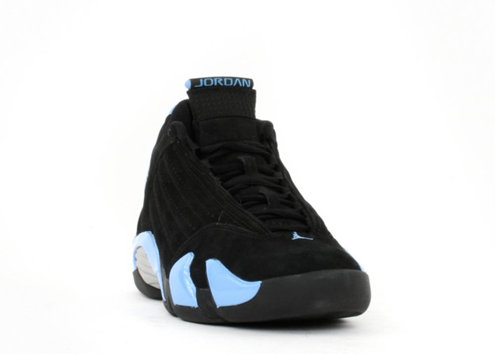 Air Jordan 14 Retro Noir Université Bleu Suisse