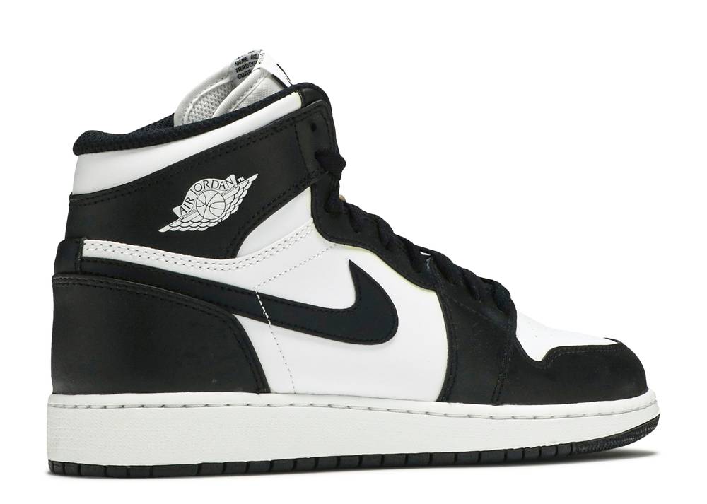Air Jordan 1 Retro High Og Bg 2014 Noir Blanc Suisse