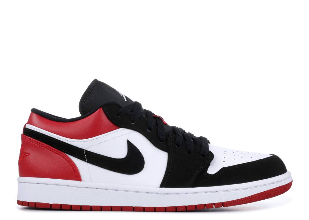 Air Jordan 1 Low Black Toe Suisse