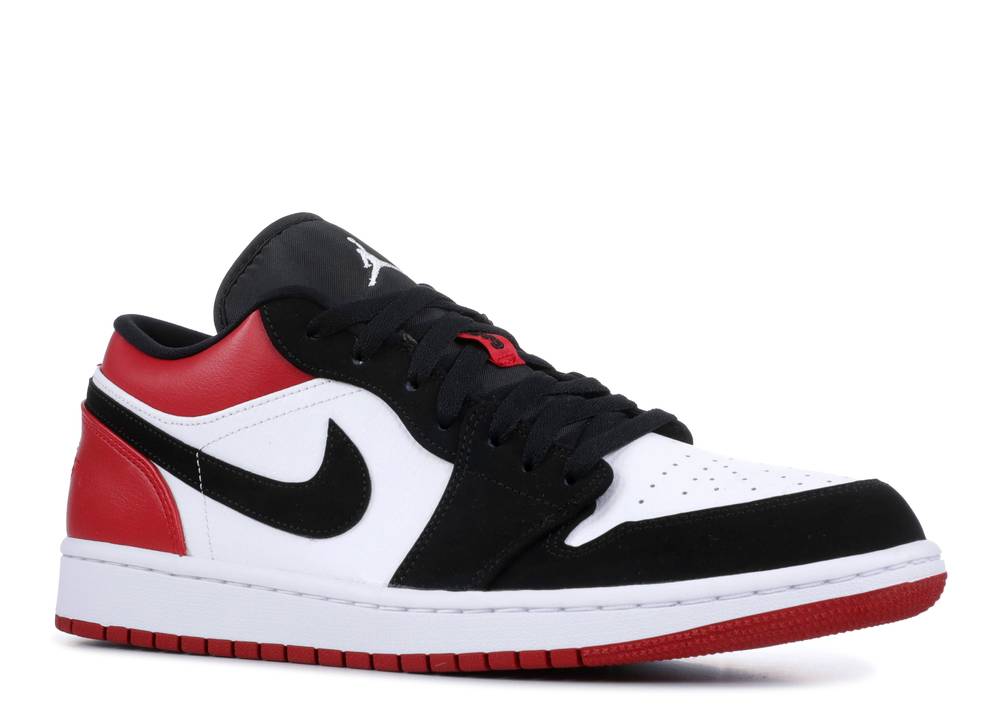 Air Jordan 1 Low Black Toe Suisse