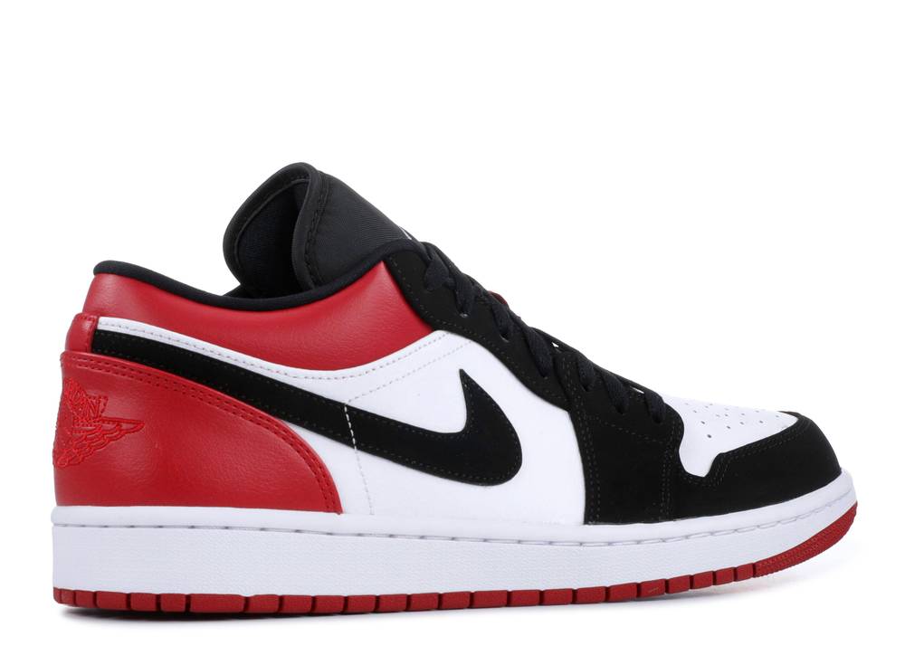 Air Jordan 1 Low Black Toe Suisse