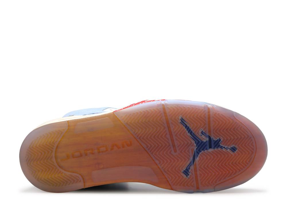 Trophy Room X Air Jordan 5 Retro Ice Bleu Suisse