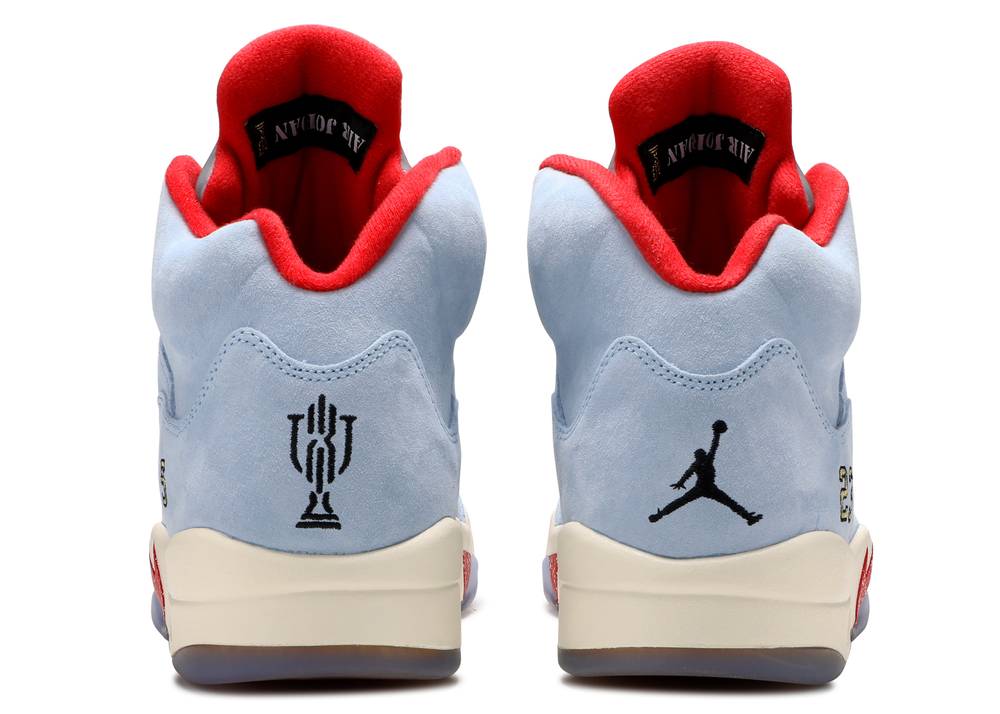 Trophy Room X Air Jordan 5 Retro Ice Bleu Suisse