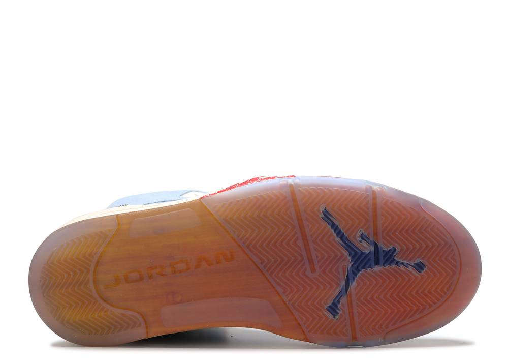 Trophy Room X Air Jordan 5 Retro Ice Bleu Suisse