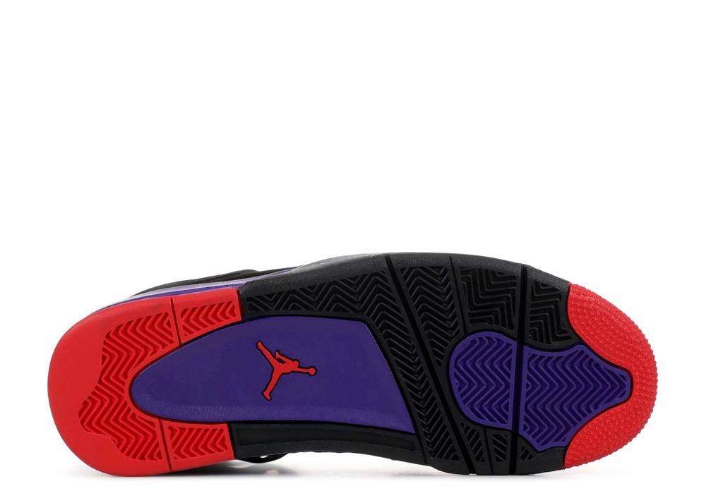 Air Jordan 4 Retro Nrg Raptors Noir/université Rouge-court Violet Suisse