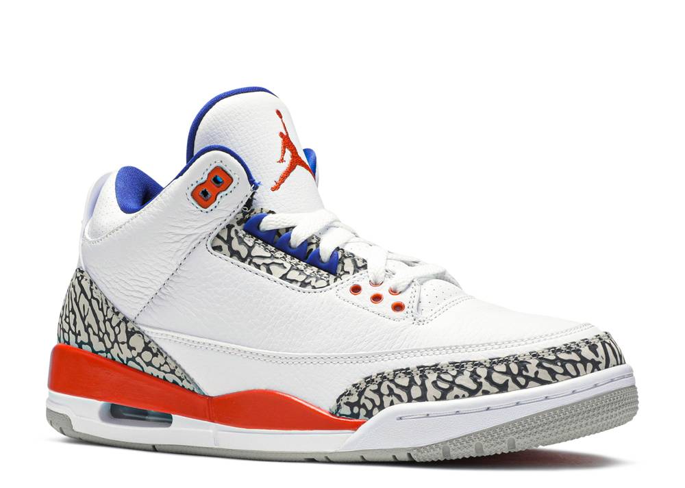Air Jordan 3 Retro Knicks Blanc Suisse