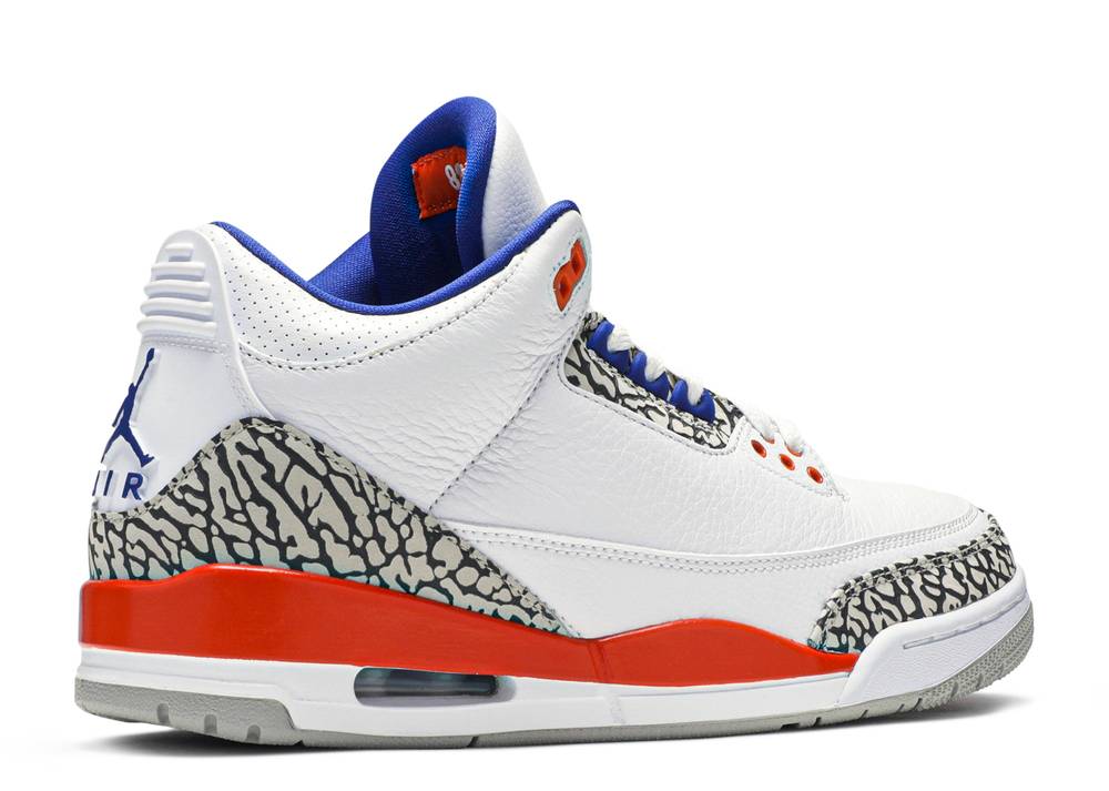 Air Jordan 3 Retro Knicks Blanc Suisse