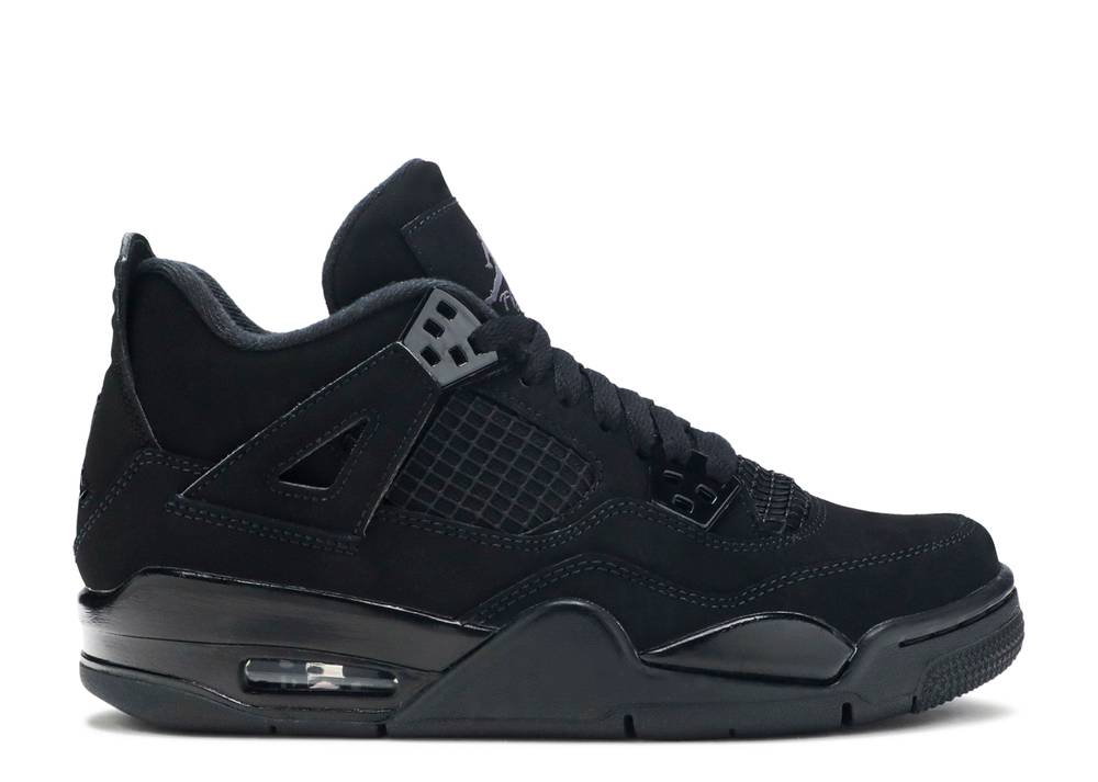 Air Jordan 4 Retro Gs 2020 Black Cat Suisse