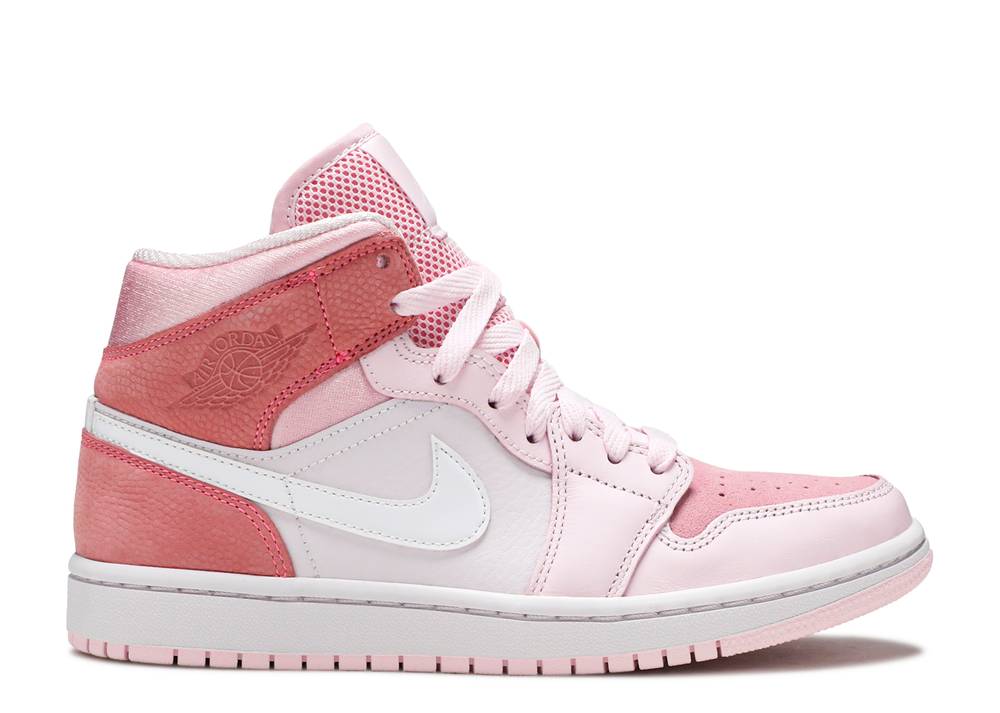 Wmns Air Jordan 1 Mid Style Digital Rose Suisse