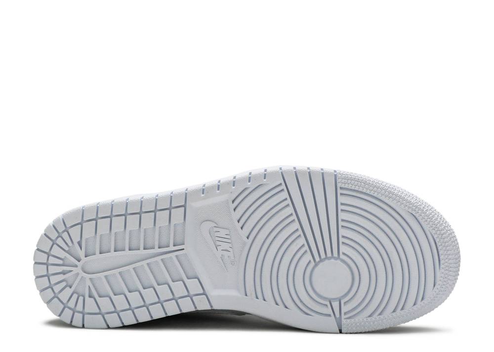 Wmns Air Jordan 1 Mid Chic Blanc Peau De Serpent Suisse