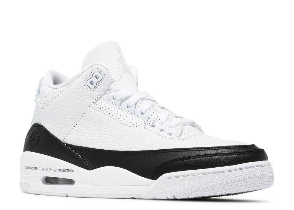 Fragment Design X Air Jordan 3 Retro Sp Blanc Suisse
