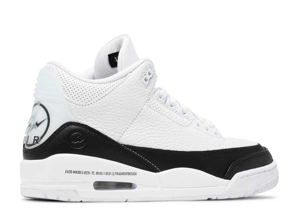 Fragment Design X Air Jordan 3 Retro Sp Blanc Suisse