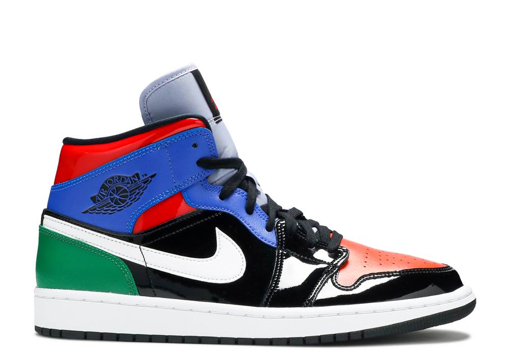 Wmns Air Jordan 1 Mid Se' Multi Patent Suisse