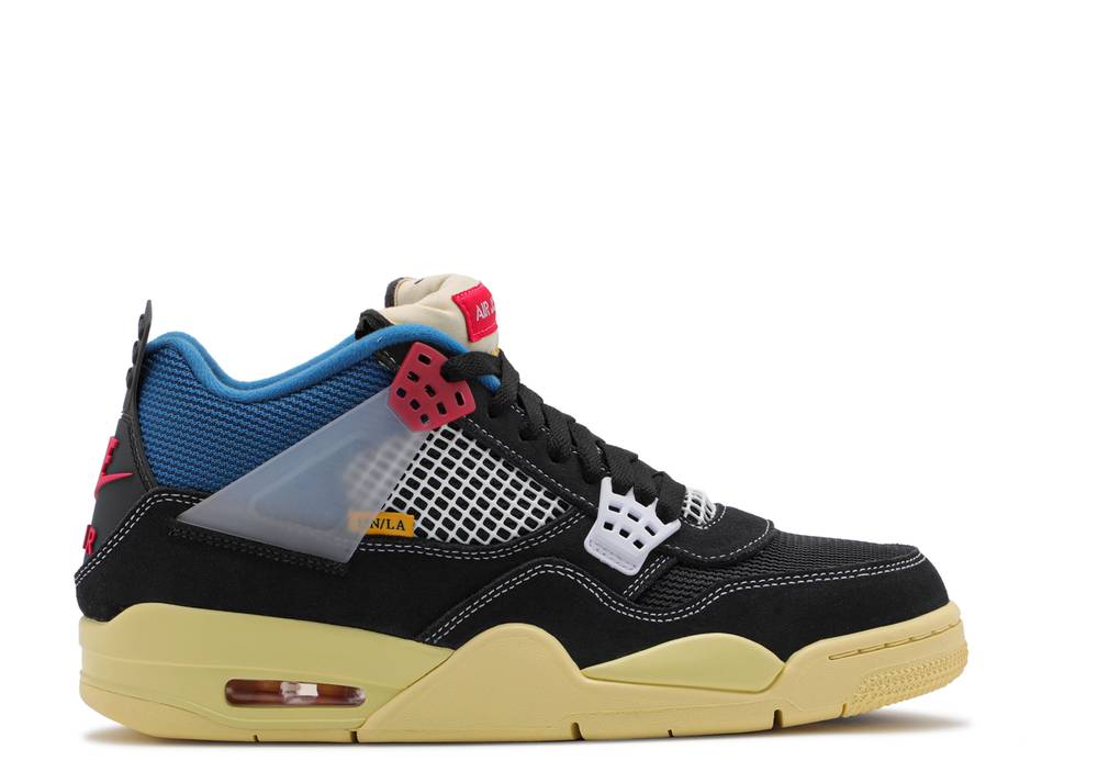 Union La X Air Jordan 4 Retro Off Noir Suisse