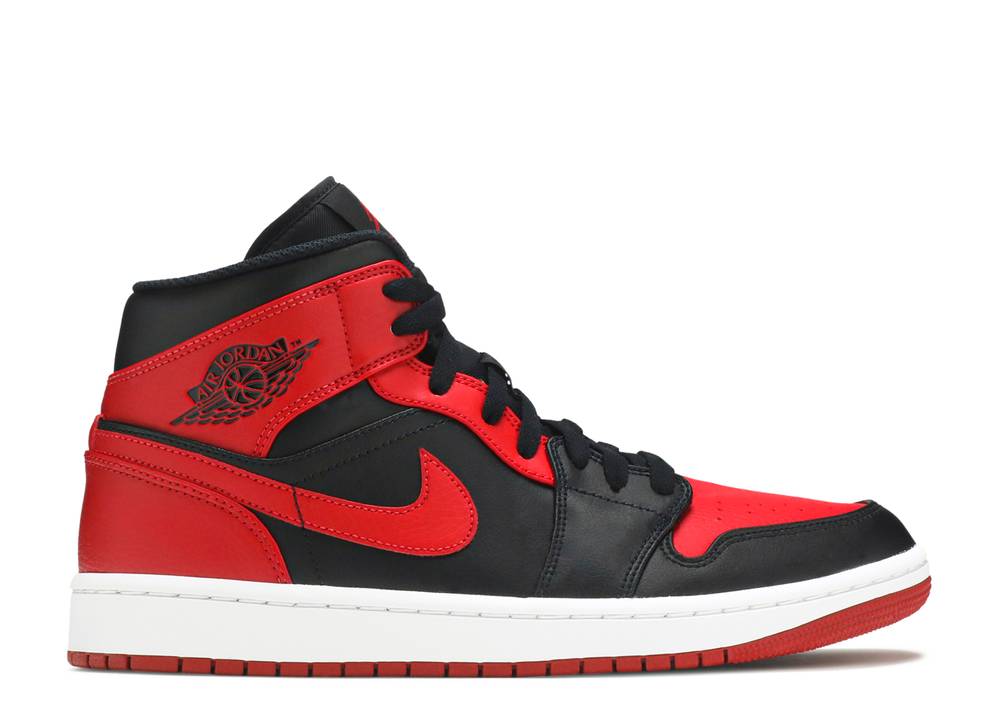 Air Jordan 1 Mid Interdit Noir Suisse