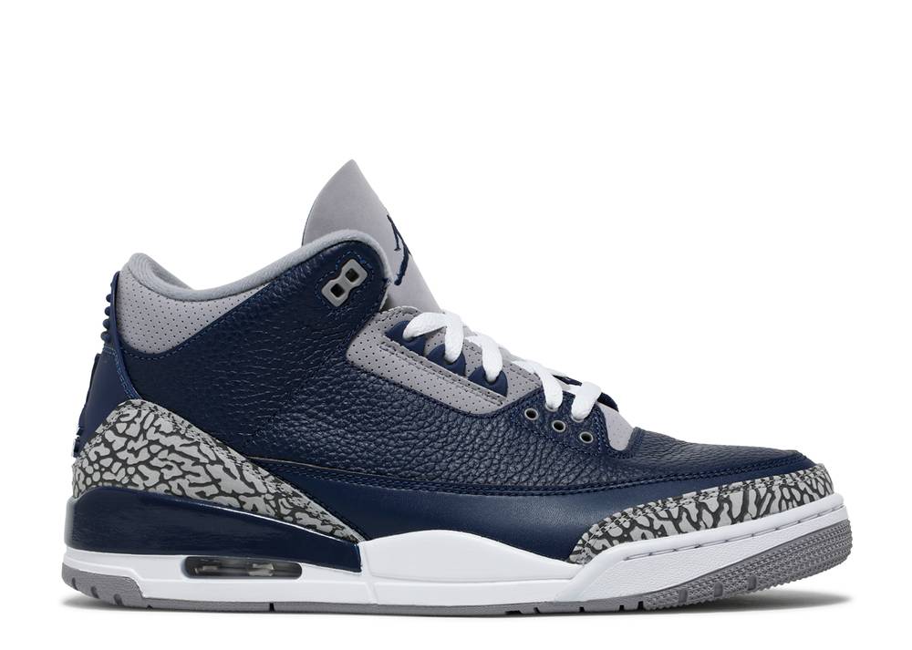 Air Jordan 3 Retro Georgetown Minuit Marine Suisse