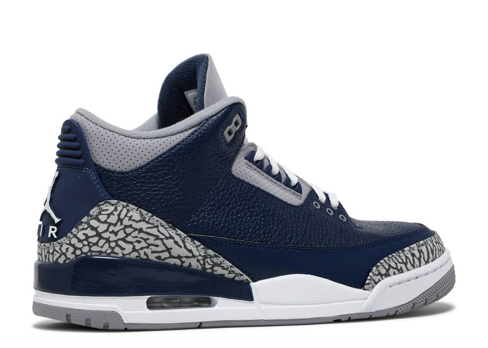 Air Jordan 3 Retro Georgetown Minuit Marine Suisse