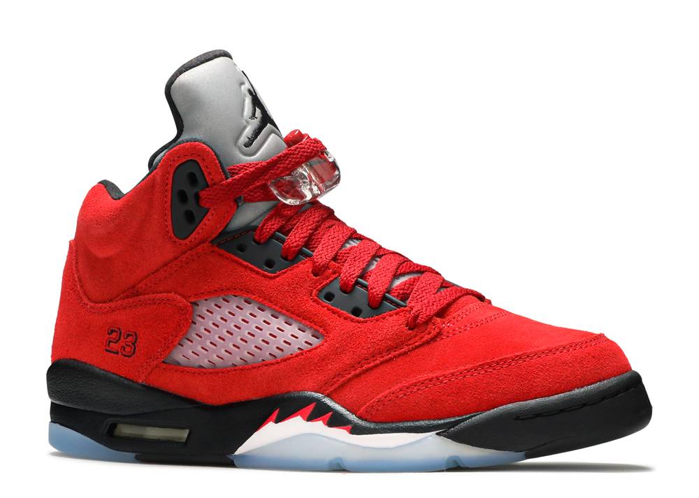 Air Jordan 5 Retro Gs 2021 Raging Bull Varsity Rouge Suisse