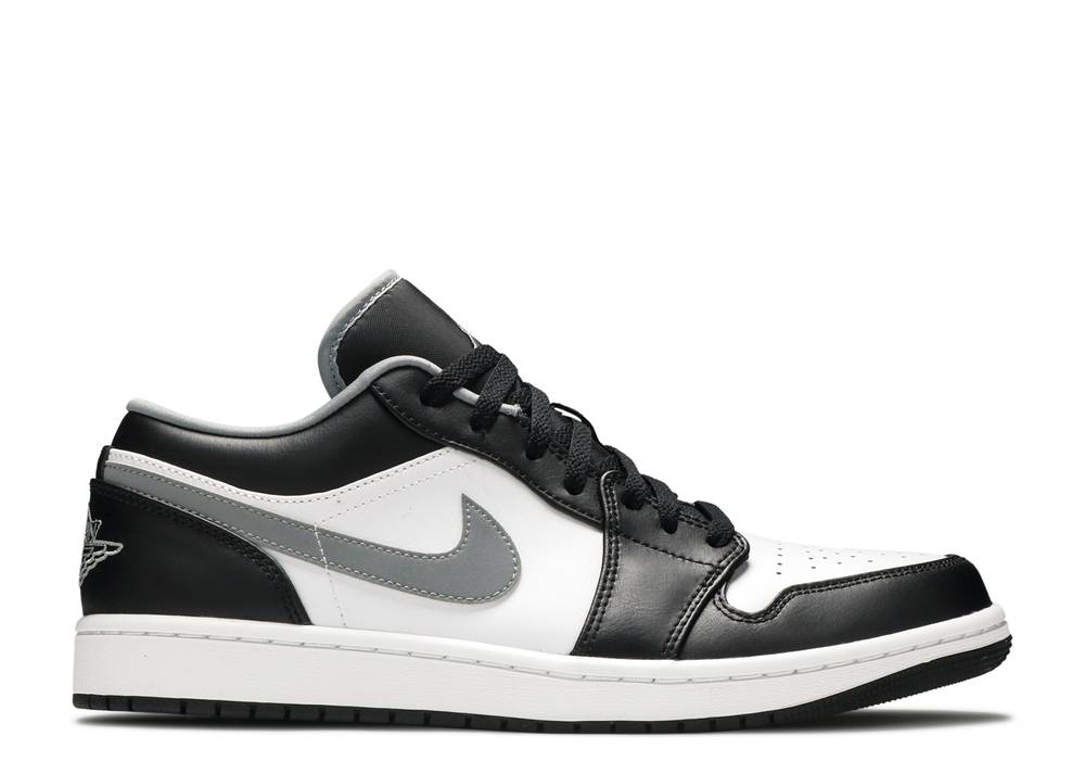 Air Jordan 1 Low' Black Medium Grey Suisse