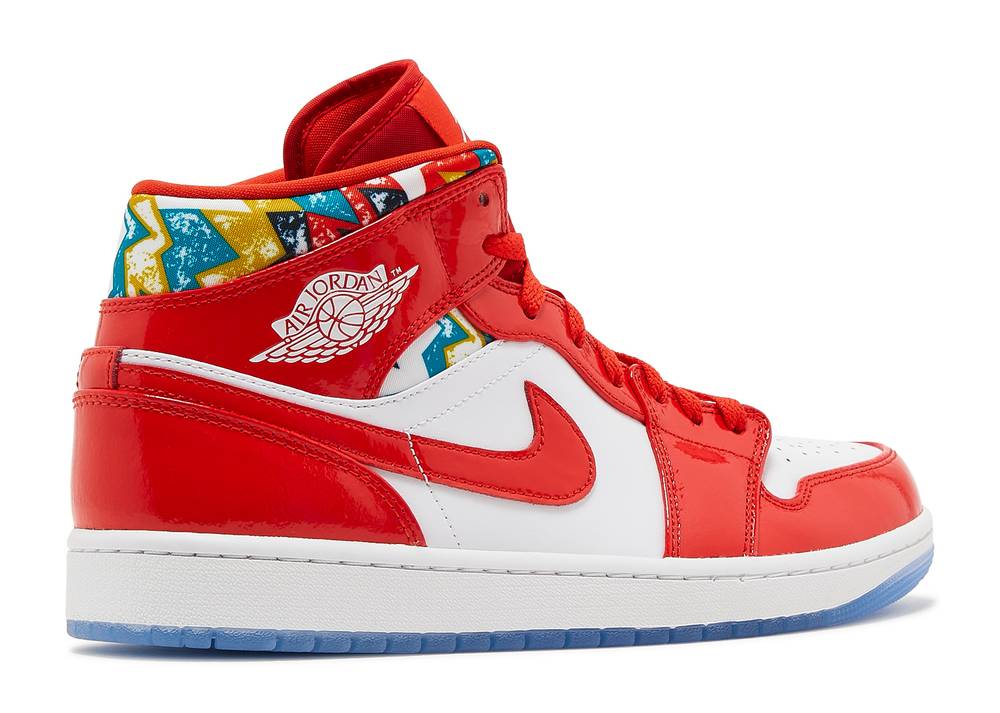 Air Jordan 1 Mid Se Chandail De Barcelone Chili Rouge Suisse