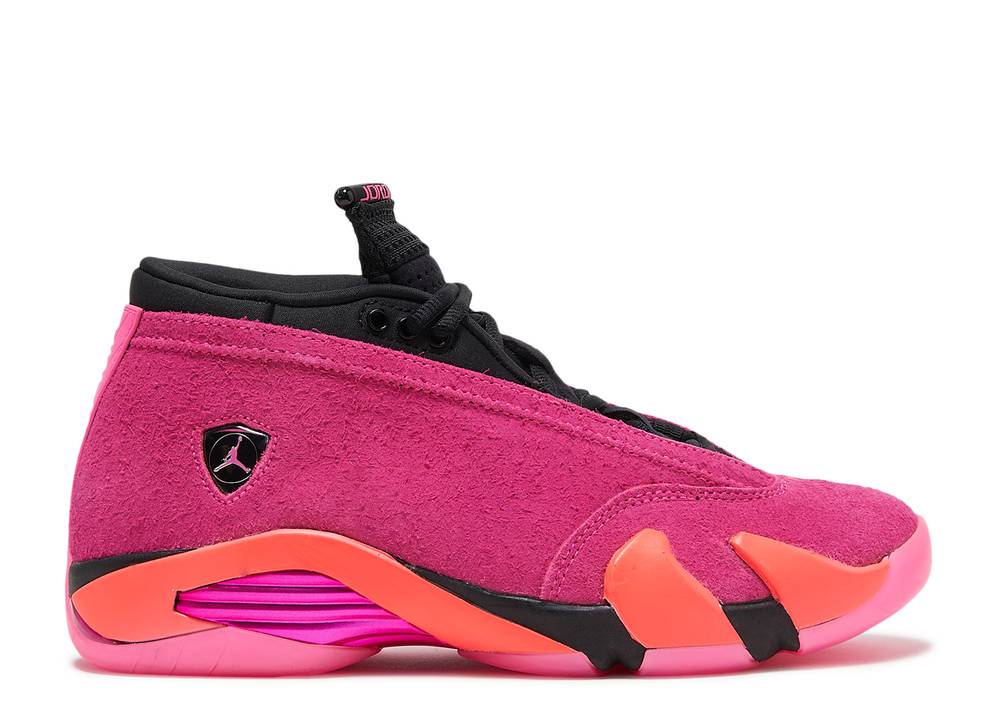 Wmns Air Jordan 14 Retro Low' Shocking Rose Suisse