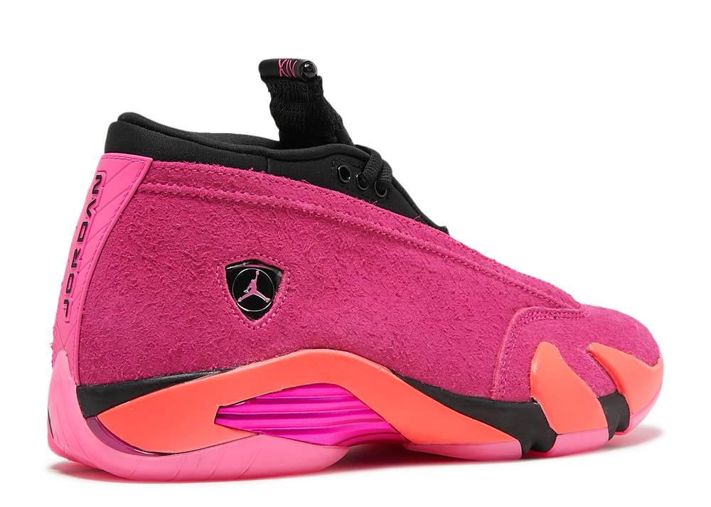 Wmns Air Jordan 14 Retro Low' Shocking Rose Suisse
