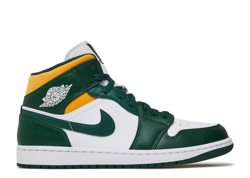 Air Jordan 1 Mid Sonics Noble Vert Suisse