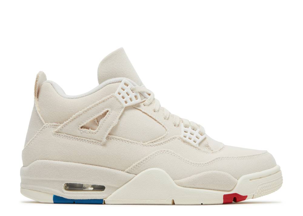 Wmns Air Jordan 4 Rétro Blanc Toile Voile Suisse