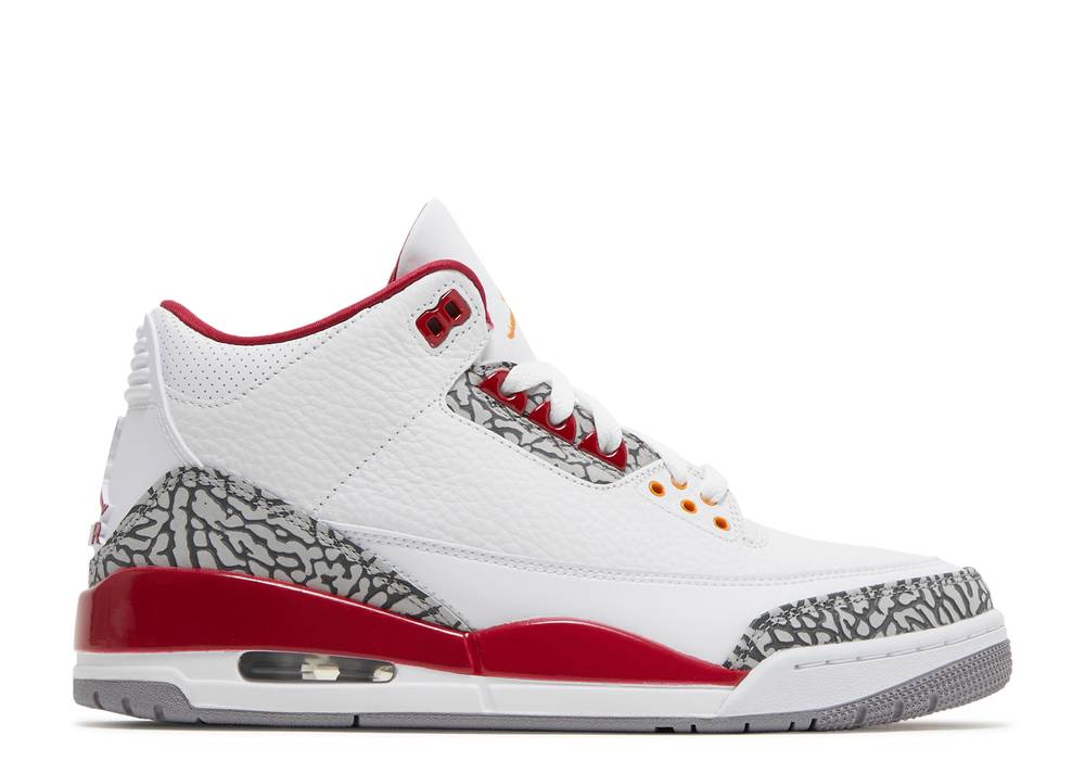 Air Jordan 3 Retro Cardinal Rouge Suisse