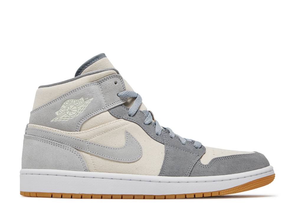 Air Jordan 1 Mid Se Coco-lait Particule Gris Suisse