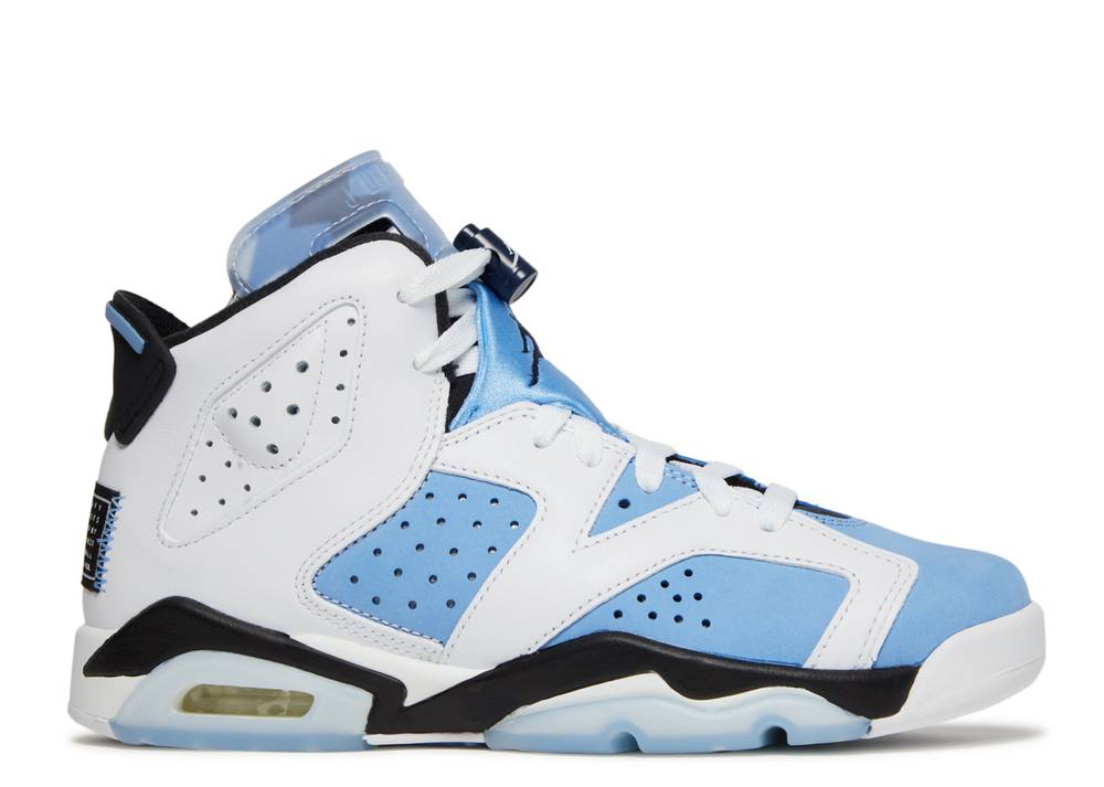 Air Jordan 6 Retro Gs Unc Home University Bleu Suisse