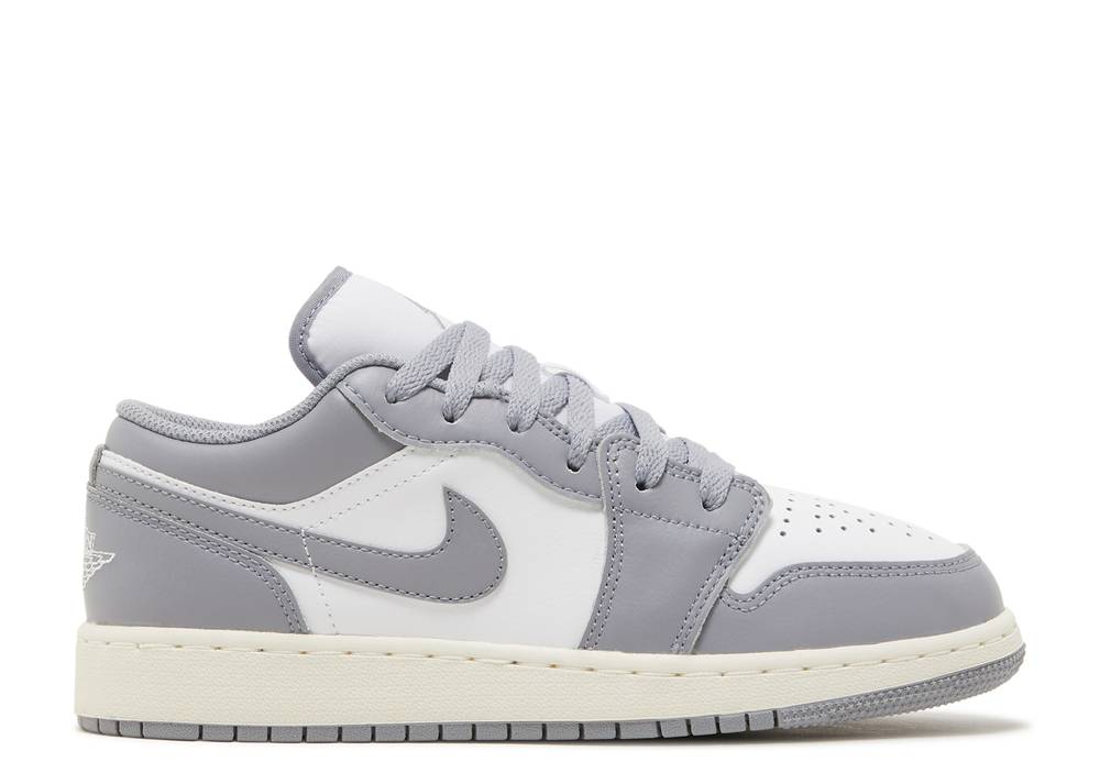 Air Jordan 1 Low Gs' Vintage Gris Suisse