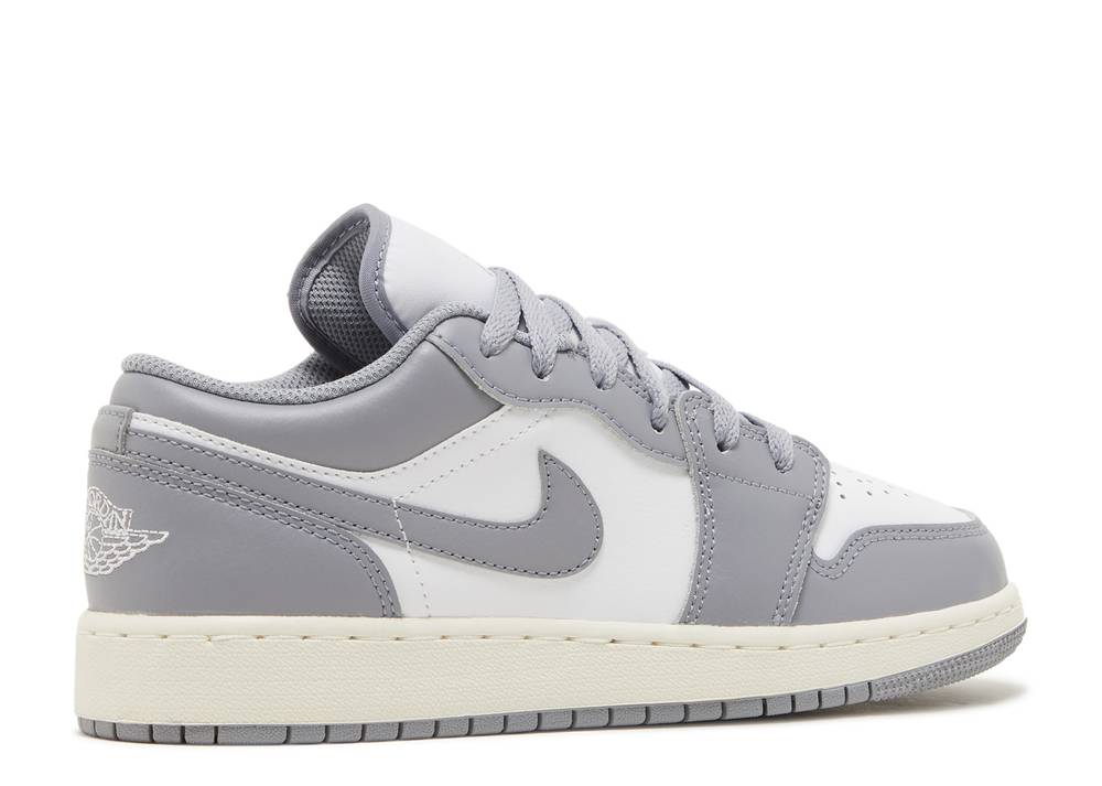 Air Jordan 1 Low Gs' Vintage Gris Suisse