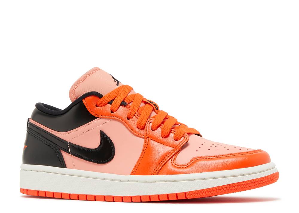 Wmns Air Jordan 1 Low Se Rush Chic Orange Noir Suisse