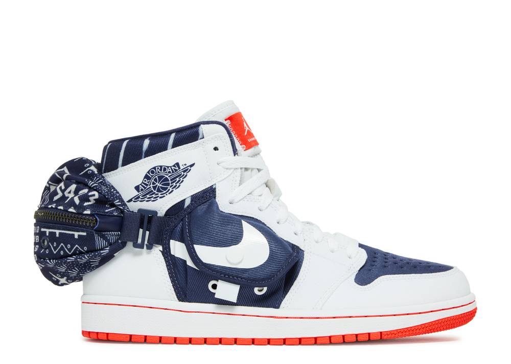 Air Jordan 1 Retro High Og Utility 2022 Quai 54 Blanc Suisse