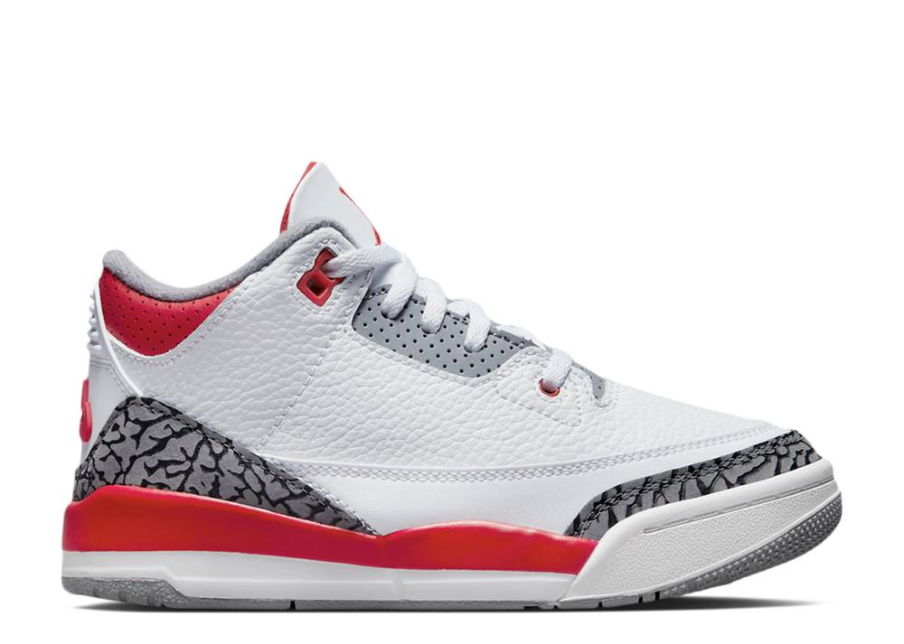 Air Jordan 3 Retro Ps 2022 Rouge Feu Suisse
