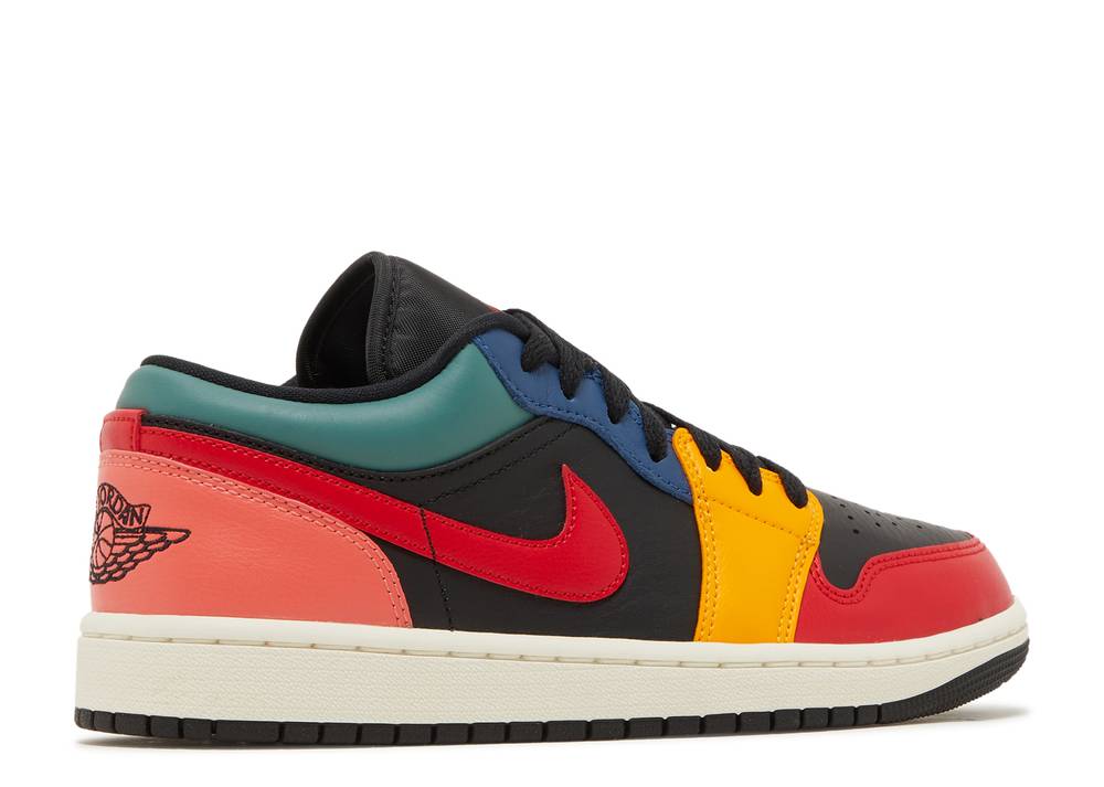Wmns Air Jordan 1 Low Se Noir Multicolore Suisse