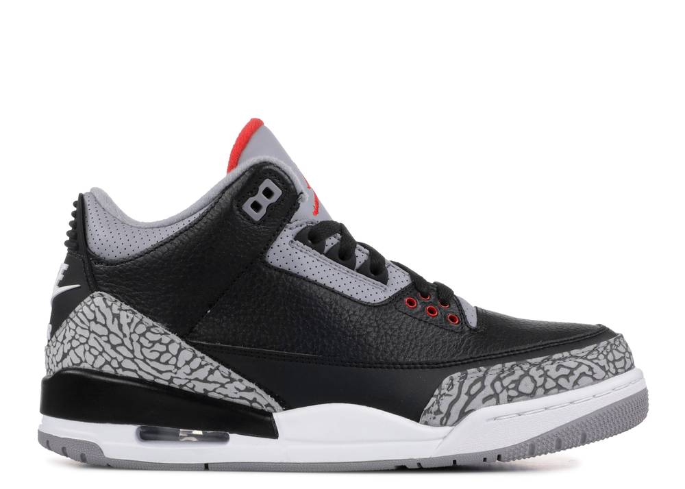 Air Jordan 3 Retro Og 2018 Black Cement Suisse